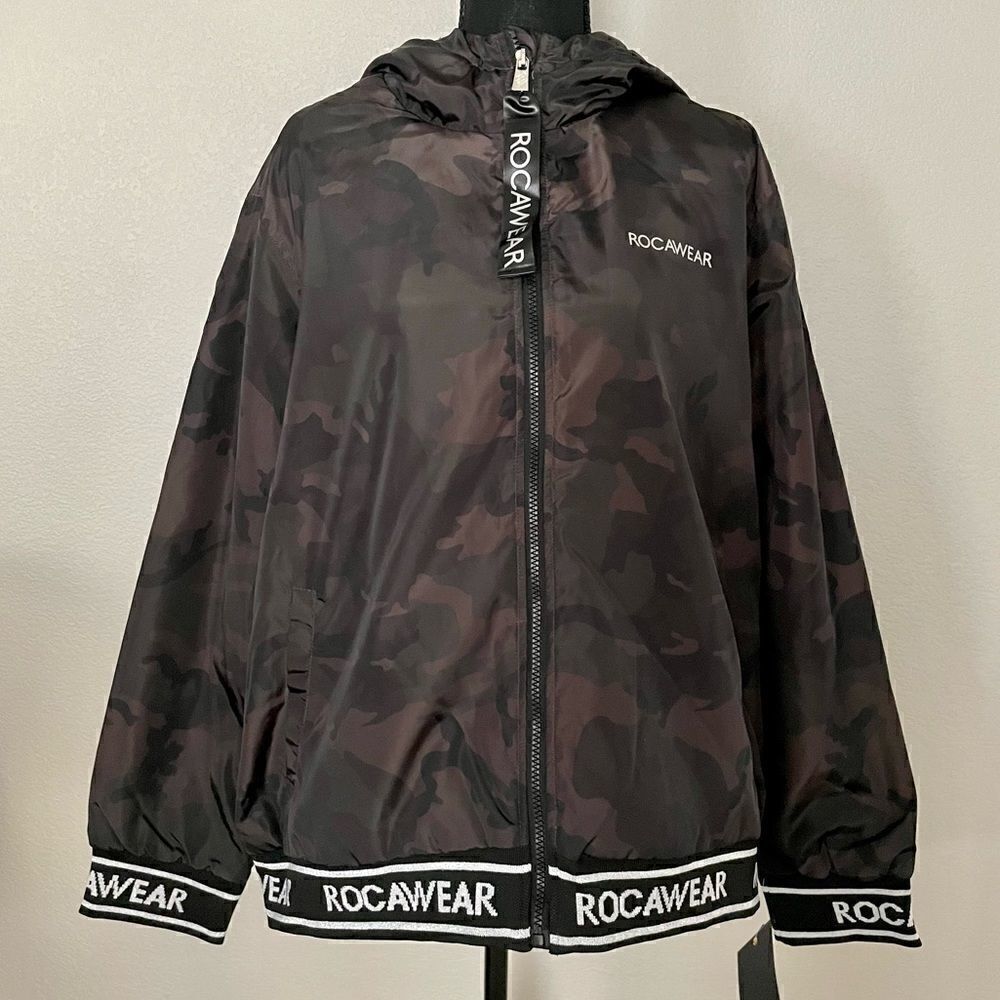 NWT Rocawear Lightweight Hooded Jacket